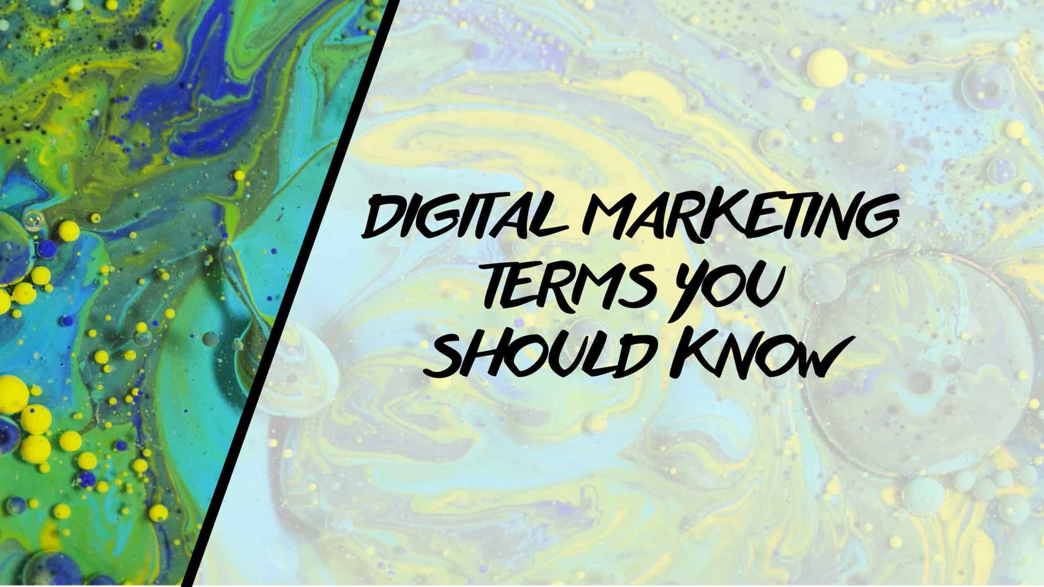 Речник на термините в дигиталния маркетинг